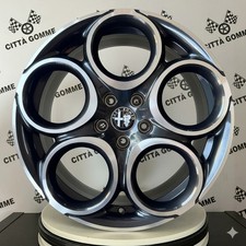 4 Cerchi in lega originali Alfa Giulia Giulietta Stelvio Tonale da 18" DEMONTATI