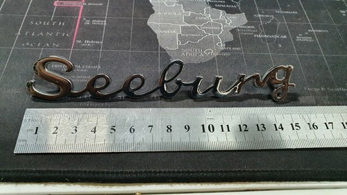 Seeburg stainless steel logo - steel,