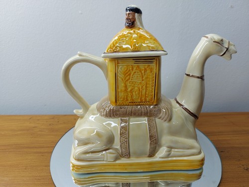 Tony wood teapot camel - tony,