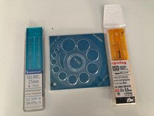 3 Vintage 1980s Stencils