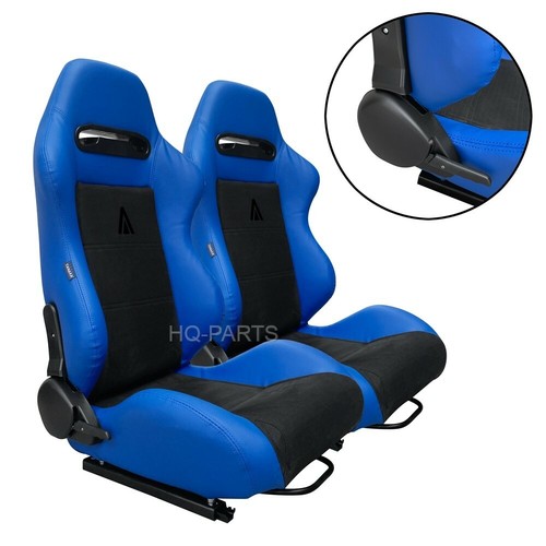Pair tanaka blue pvc leather - pair,