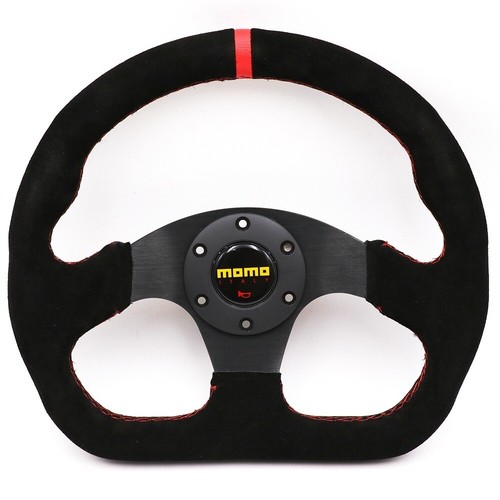 320mm momo black - black, suede