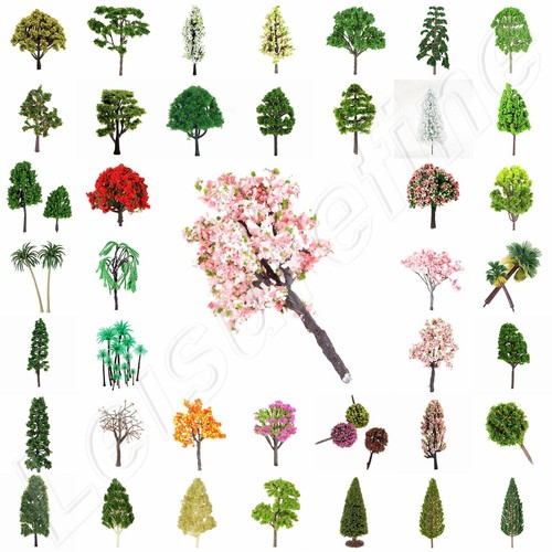 Trees miniatures model garden - model,