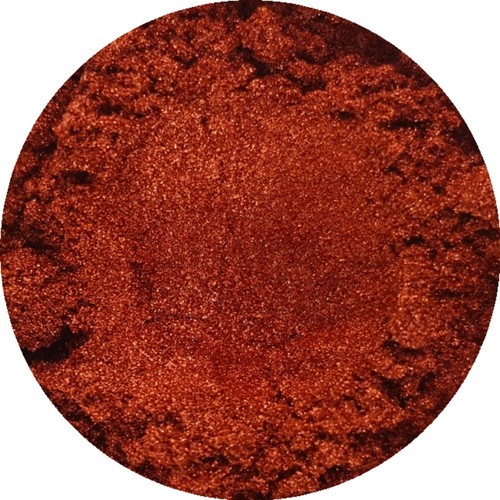 Desert orange cosmetic - orange, mica
