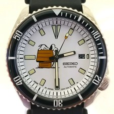 Seiko Mens Automatic Watch 17J Modified Scuba Divers 150M February 1992 FREE P&P