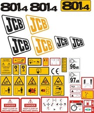 JCB 801.4 Mini Digger Decal