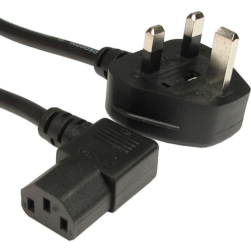 Right angled power cable for - angled,