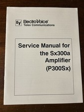 Electro-Voice Sx300a P300Sx