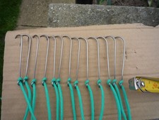 14 Mustad Stainless Steel No 7 Long Shaft Commercial Longline Hooks with Snoods