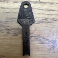 Vtg BELL Locker Number 146 Key