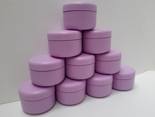 10 x 75ml Pink Cosmetic Jar