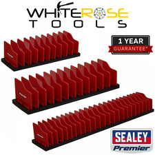 Sealey Premier Pliers Rack Holder Adjustable Rigid Dividers 250mm 300mm 520mm