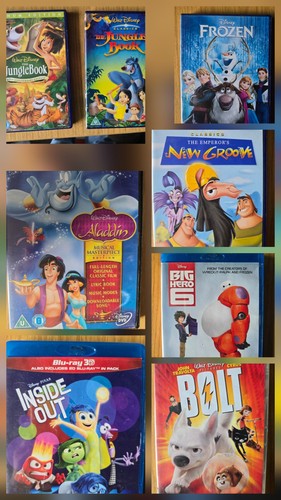 Disney dvd blu ray - dvd, blu-ray