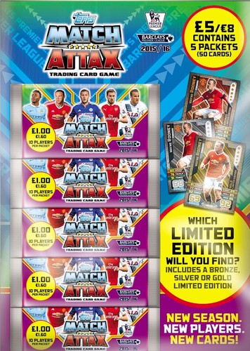 Topps match attax 2015 - topps, 2015/16