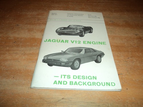 Jaguar v12 engine - @@,