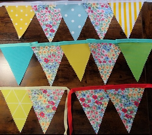 Handmade waterproof bunting - handmade,