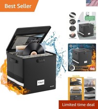 Secure Vinyl Record Organizer