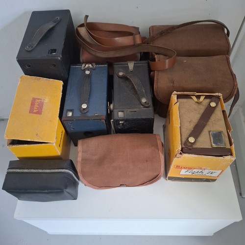 Vintage camera joblot - vintage,