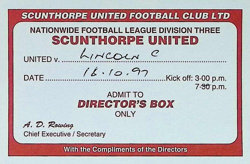 Scunthorpe united lincoln - scunthorpe,