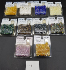 10 Packs Mill Hill Glass