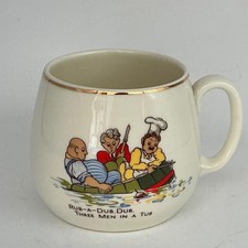 PALL MALL WARE BONE CHINA RUB-A-DUB DUB NURSERY RHYME MUG / CUP