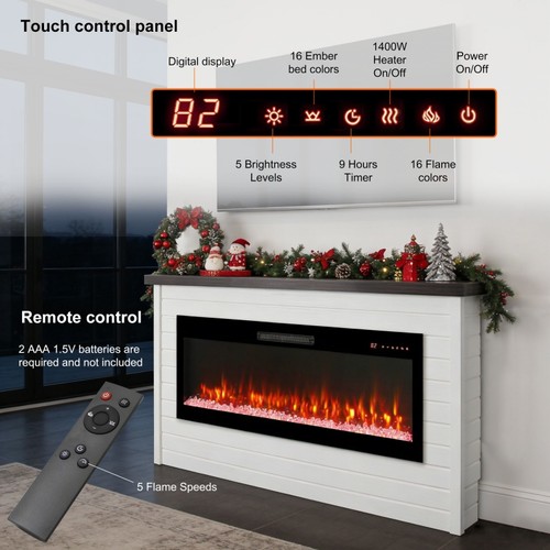 Electric fireplace w - 65",