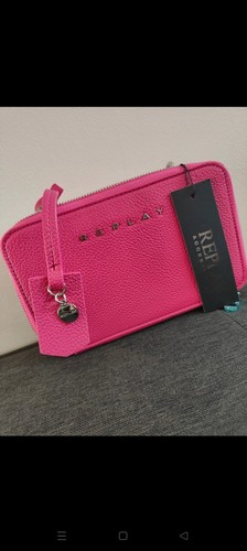 Pink replay handbag new - replay,