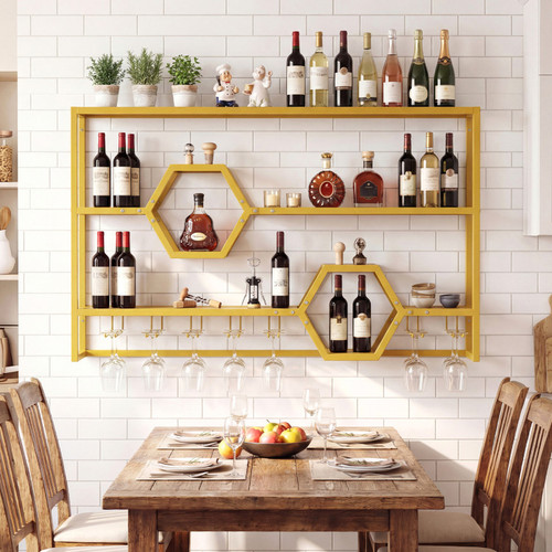 Wall mounted wine - wall,