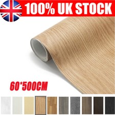 Wood Effect Vinyl Wrap Self Adhesive Film Sticker Textured Worktop Wall Covering