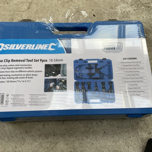 Silverline hose clip - silverline, removal