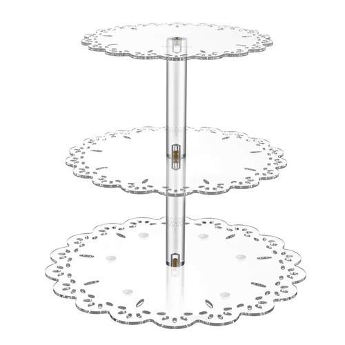 Cake display unit - display, round