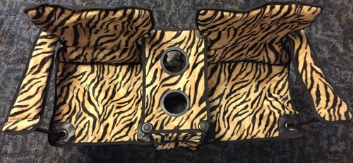 Portable leopard print folding - leopard,