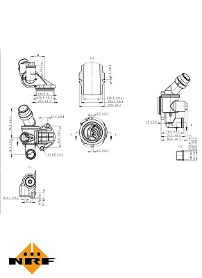 Rampro thermostat coolant fits - rampro,