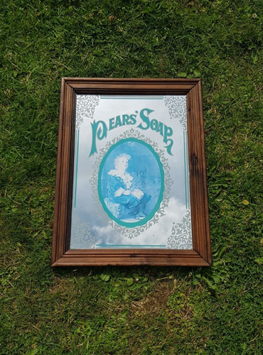 Vintage pears soap - soap, mirror
