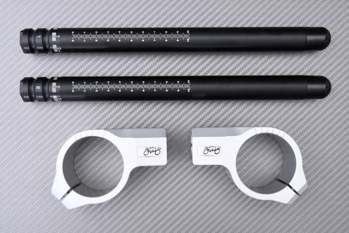 Matte silver black clip ons - silver-black, clip-ons