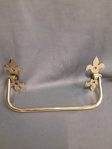 Brass towel rail - rail, with