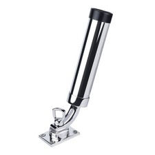 316 Marine Stainless Steel Fishing Rod Holder Deck Mount Yacht Fishing Rod Pod