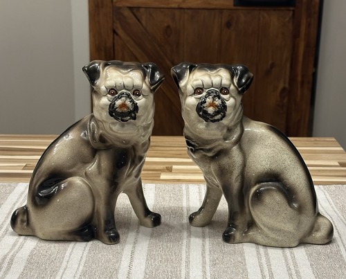 Pair vintage staffordshire - pair, of