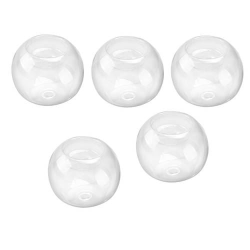 Glass bauble candle - candle, holder
