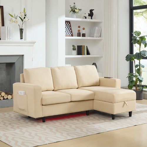 Shaped sofa seater corner - 3,