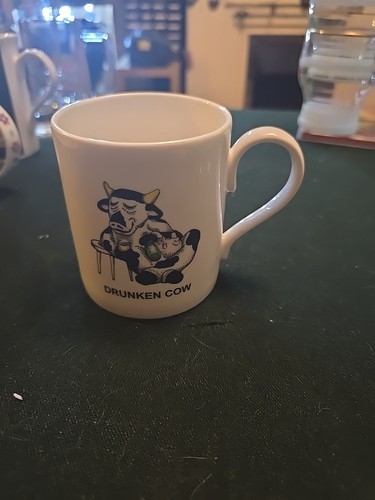 Brian wood drunken cow mug - drunken,