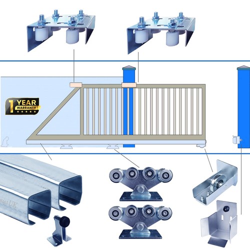 Cantilever sliding gate kit - kit, |