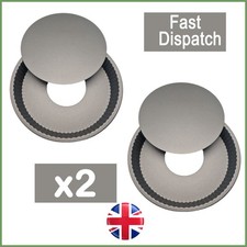 2X26cm Large  Round Non Stick