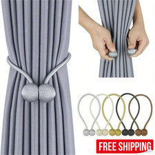 2x Strong Magnetic Curtain Tie