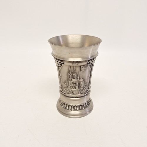 Pewter tin zinn - pewter, cup
