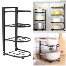 Adjustable Kitchen Pan Stand