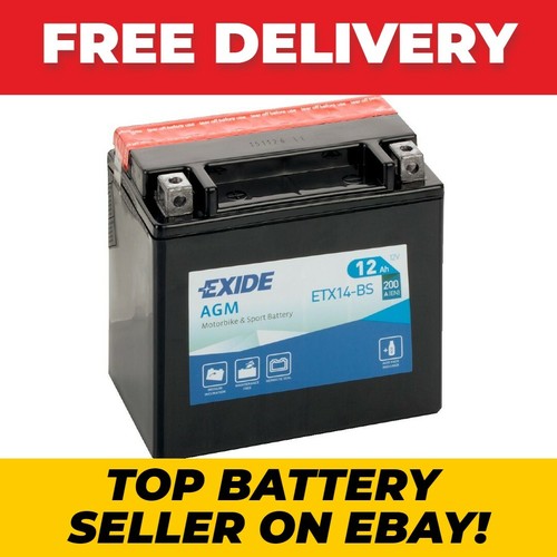 Etx14 exide motorcycle - etx14-bs,