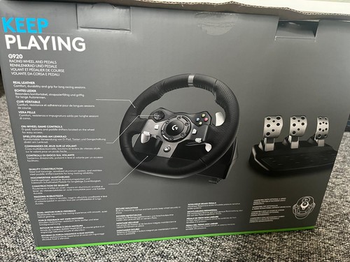 Logitech g920 racing steering - racing,
