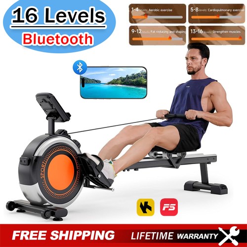 Magnetic rowing machine - magnetic,