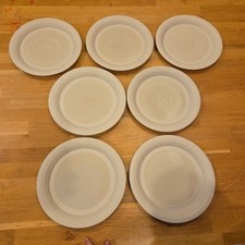 Hornsea Concept Plates 8.5in Side Sandwich Plate Cream X 7